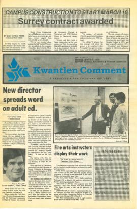 6 March 1989 - Kwantlen Comment